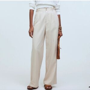 Madewell The Harlow Wide-Leg Pant Harvest Moon size 2 NWT